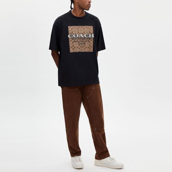 NWT Coach Outlet Coach New York Signature Tshirt - Picture 2 of 5